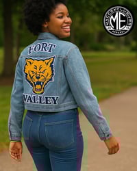 FVSU CROPPED DENIM JACKET
