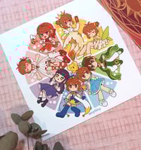 Image 1 of Cardcaptor Sakura Color Wheel!