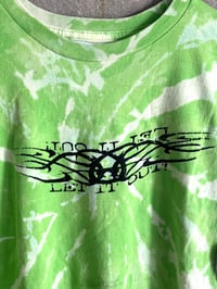 Image 3 of LET IT OUT ///LIME TIE DYE [SML]