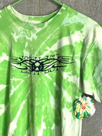Image 2 of LET IT OUT ///LIME TIE DYE [SML]