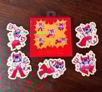 Image 2 of devil boy sticker pack
