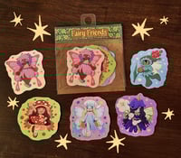 Image 1 of fairy friends sticker pack