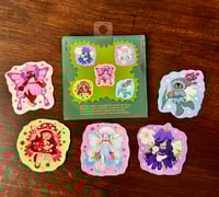 Image 3 of fairy friends sticker pack