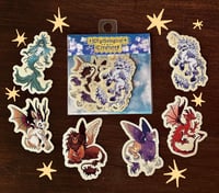 Image 1 of mythological creatures sticker pack