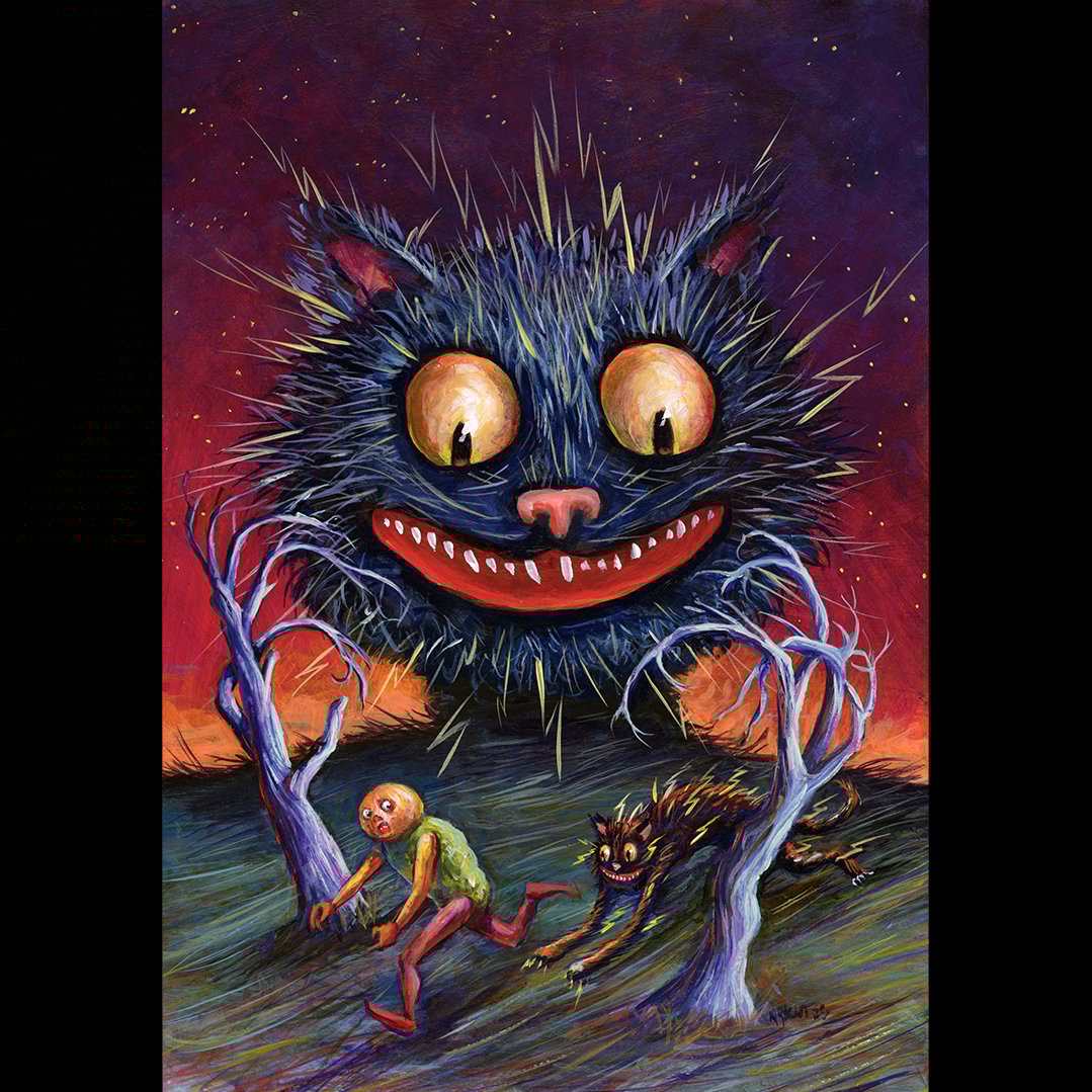 Image of "Influence" Original acrylic painting