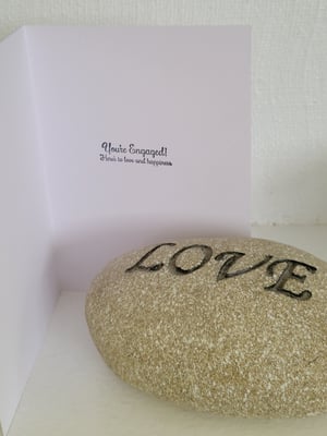 Image of Double Heart (Silver or Gold)