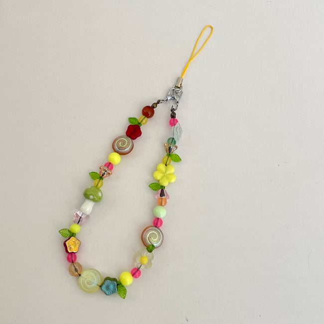 'alice in wonderland' phone/bag strap charm