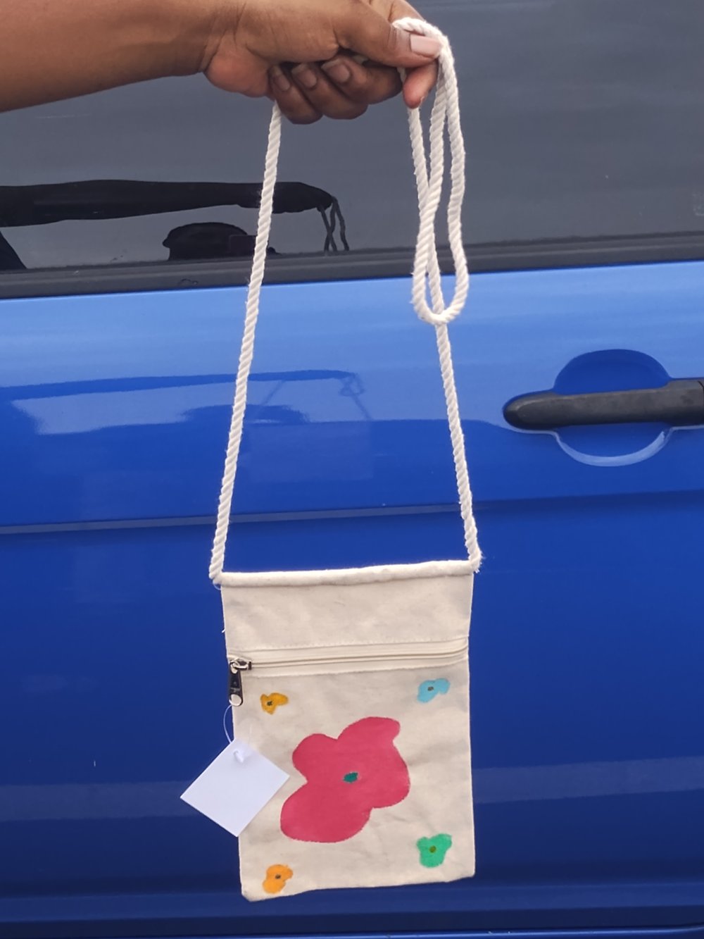 Natural Canvas Purse