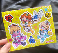 Image 1 of Princess Trio Sticker Sheet