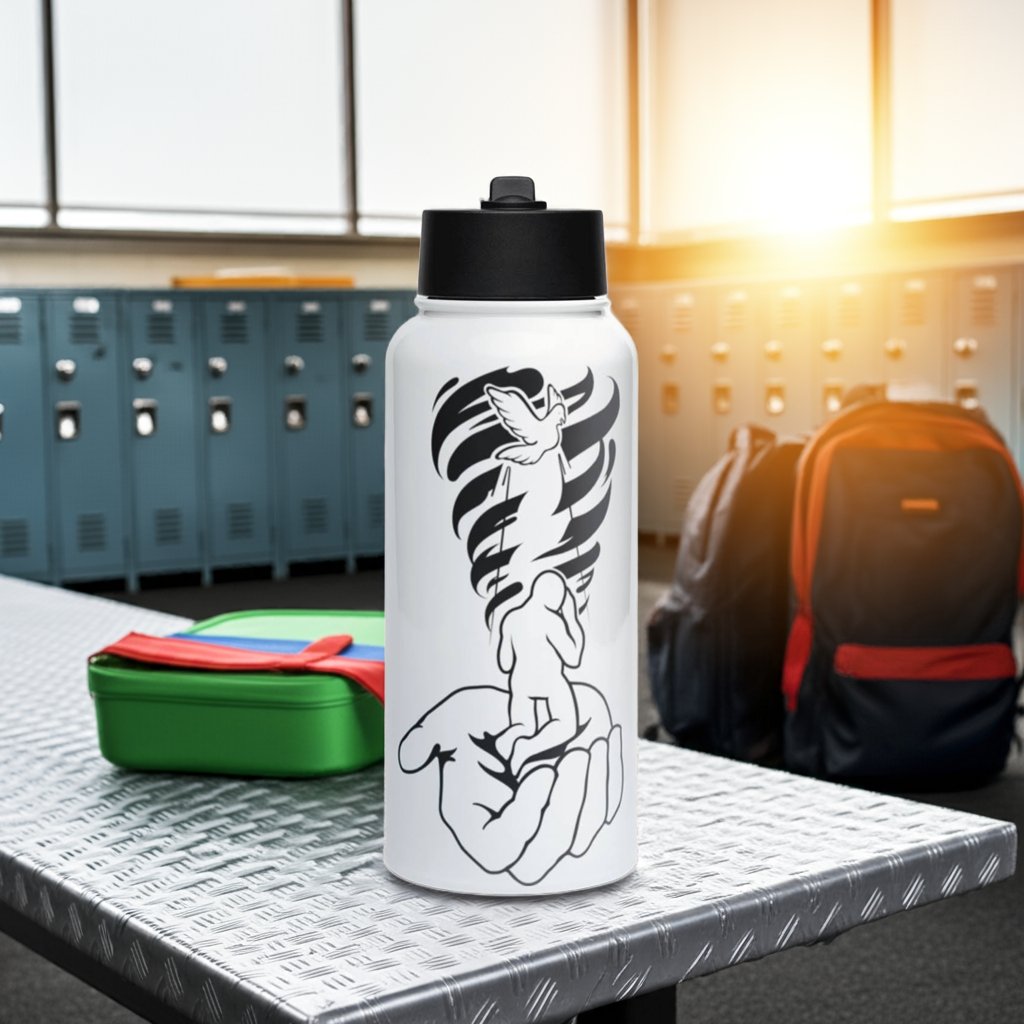 Image of Stir Up The Gift Stainless Steel Water Bottle - 32 oz 