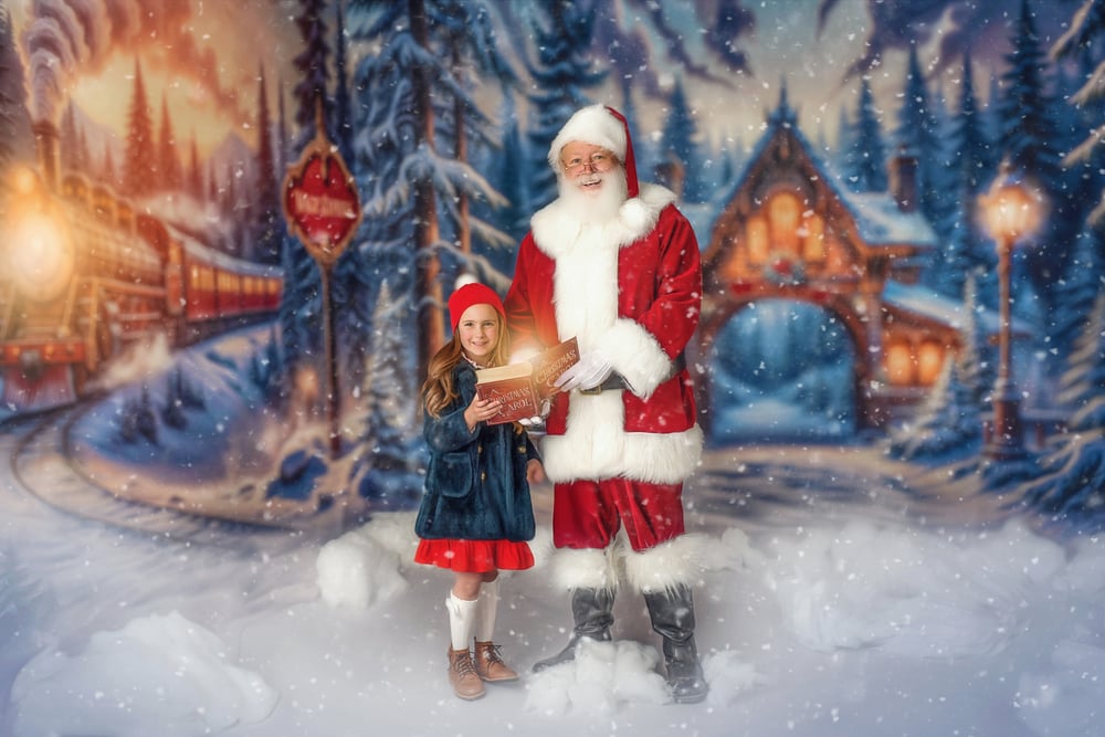 Image of  {DEPOSIT ONLY} 2025 SANTA STORYBOOK SESSION 10/19 & 11/16