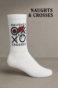 White Crew Socks