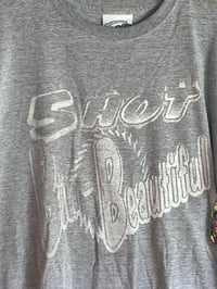 Image 2 of BIN BEAUTIFUL // GRAY TEE // [LRG]