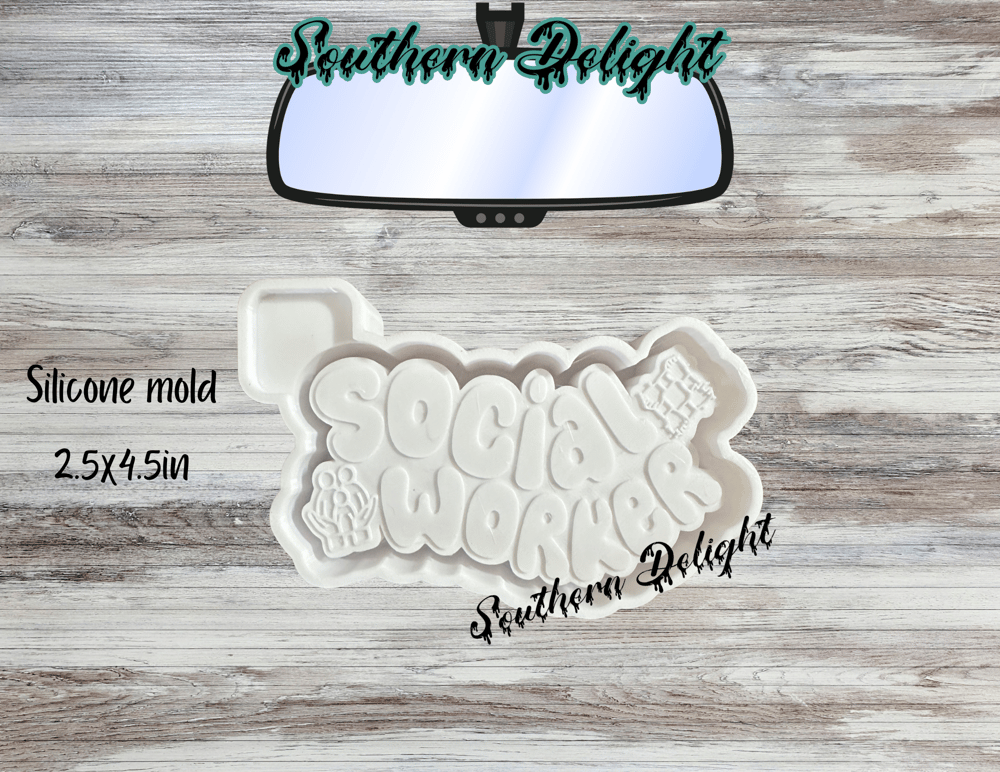 Image of Social Worker freshie mold