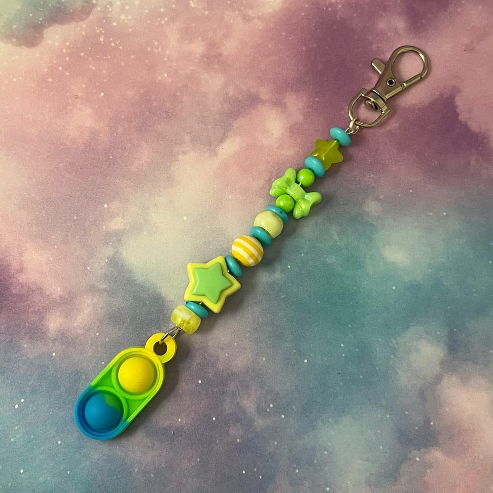 Image of Popit Fidget Keychain Collection
