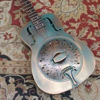 Image 2 of Recording King Swamp Dog Style-O Electrified Resonator 