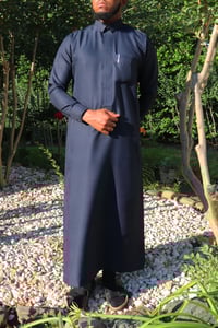 SAUDI STYLE NAVY BLUE THOBE 