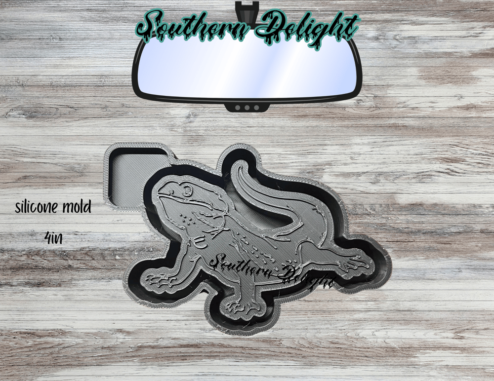 Image of Bearded Dragon Freshie Mold