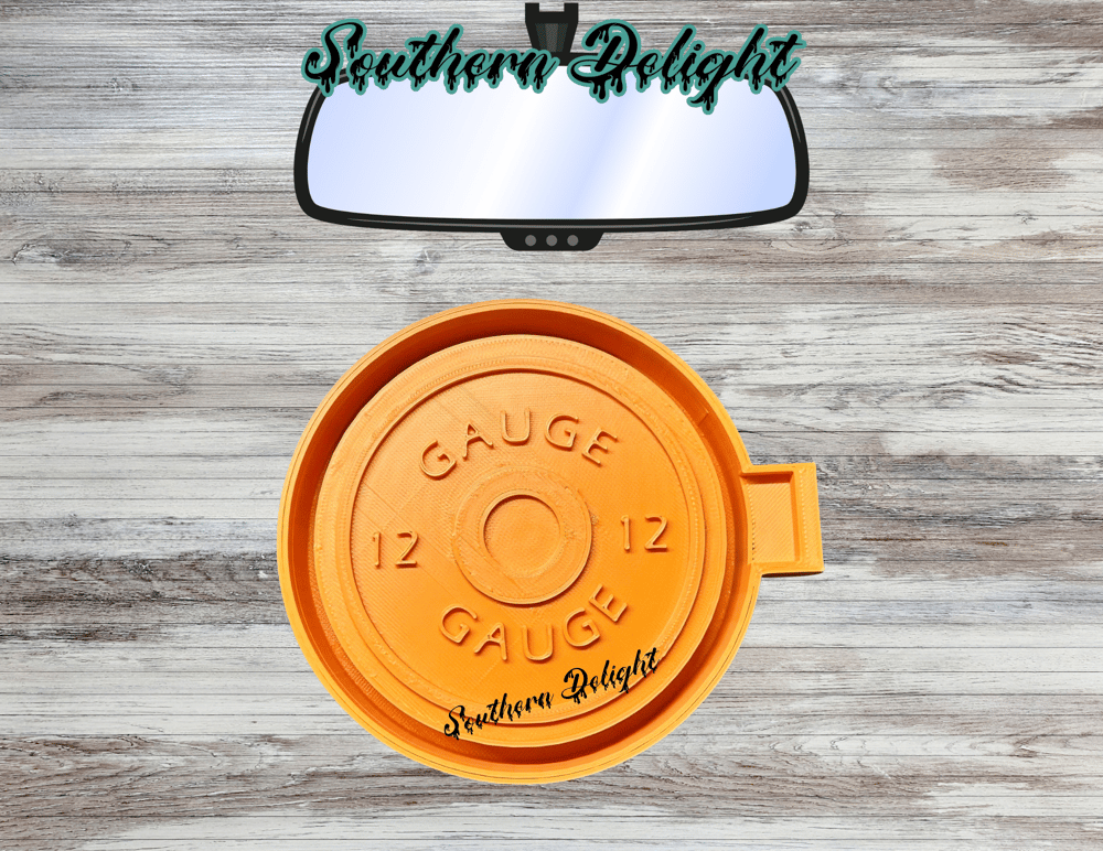 Image of 12 Gauge round Freshie Mold