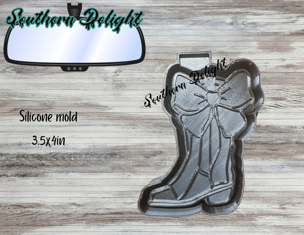 Image of Boot with Bow