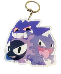 Adorable Ghost Pokemon Keychain