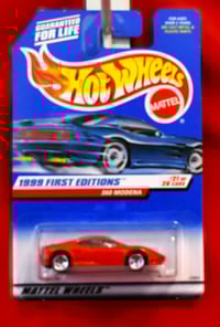 Image 1 of 1999 Hot Wheels First Editions Series # 21 Red 360 Modena – Diecast Car NIP”