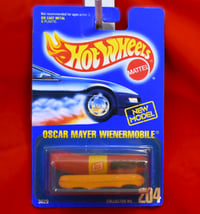Image 1 of 1993 Hot Wheels Oscar Mayer Wienermobile, Collector # 204 – Die-Cast NIP”