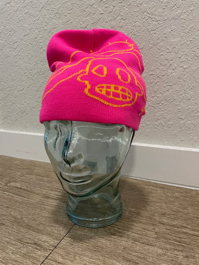 "wick" beanie (pink)