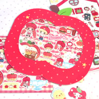 Image 2 of Cozy Apple Cafe۶ৎ sticker sheet 
