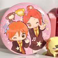 Image 1 of LOVE★COM -pink badge-