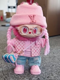 LABUBU PINK HIGH STREET TRENDY  SET