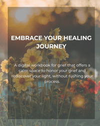 Image 1 of Embrace Your Healing Journey: A Self-Help Workbook for Grief and Loss