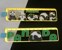 Image 1 of (New) Panda Ruler Bookmark 