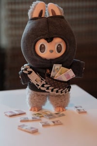 Image 2 of BOOPLAY Labubu Gangster Clothes Set