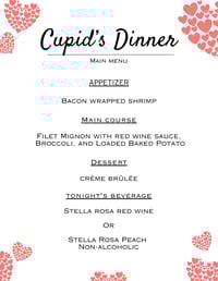 Image 2 of Standard Couples Dinner package
