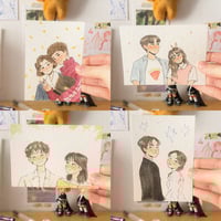 Image 1 of kdrama couples mini watercolours