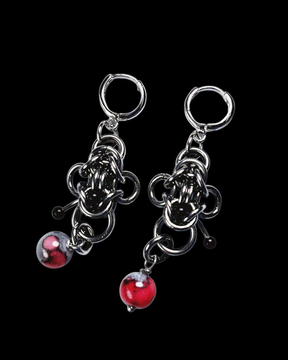 Image of Crimson Earrings