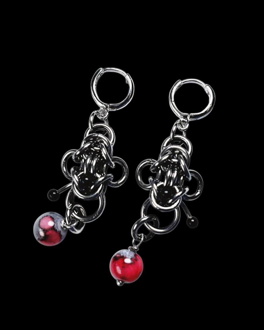 Image of Crimson Earrings