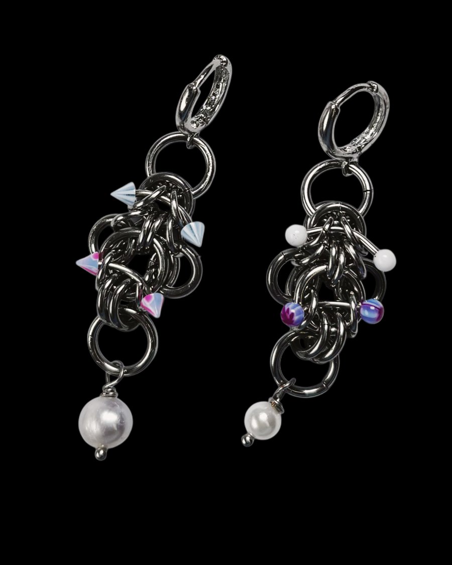 Image of Amethyst Earrings