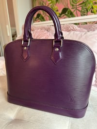 Image 2 of Louis Vuitton Alma PM Epi Leather Dark Purple