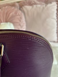 Image 5 of Louis Vuitton Alma PM Epi Leather Dark Purple