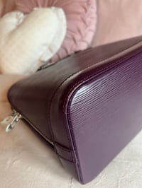 Image 13 of Louis Vuitton Alma PM Epi Leather Dark Purple
