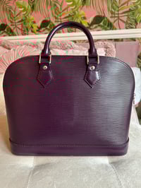 Image 8 of Louis Vuitton Alma PM Epi Leather Dark Purple