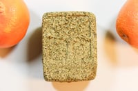 Image 1 of Ayurvedic Solid Shampoo Bar with Sesame Oil against Hair Loss „Mandarine & Mimosa”, 110 g