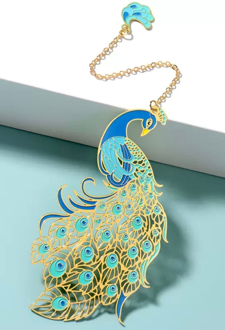 Image of Peacock Bookmark