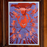 Image 1 of Ignis Tenebrarum - Riso print