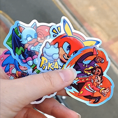 soniccon SONIC STICKERS PREORDERS