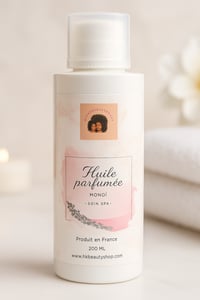 Image 1 of 🌺 Huile Parfumée au Monoï – Soin Spa (Corps et Cheveux)
