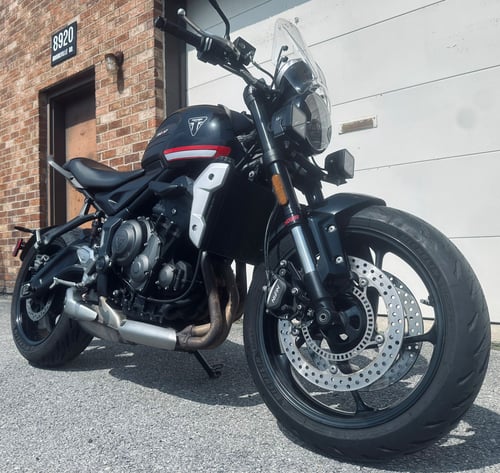 Image of 2022 Triumph Trident 660, 9,032 miles, price reduced to $5199
