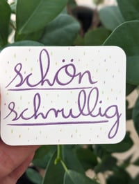 Image 1 of Schön Schrullig Sticker